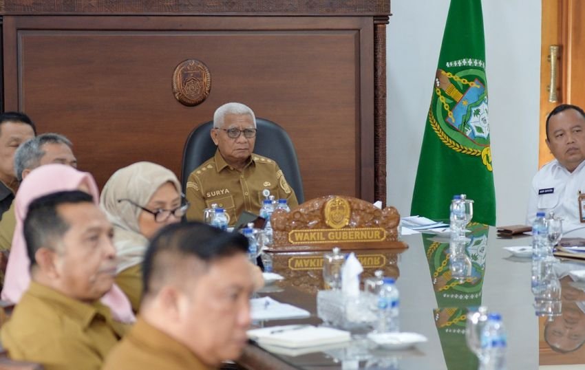 Wagub Sumut Ikuti Rakor Pengendalian Inflasi, Harga Beras di Tiga Daerah Jadi Sorotan