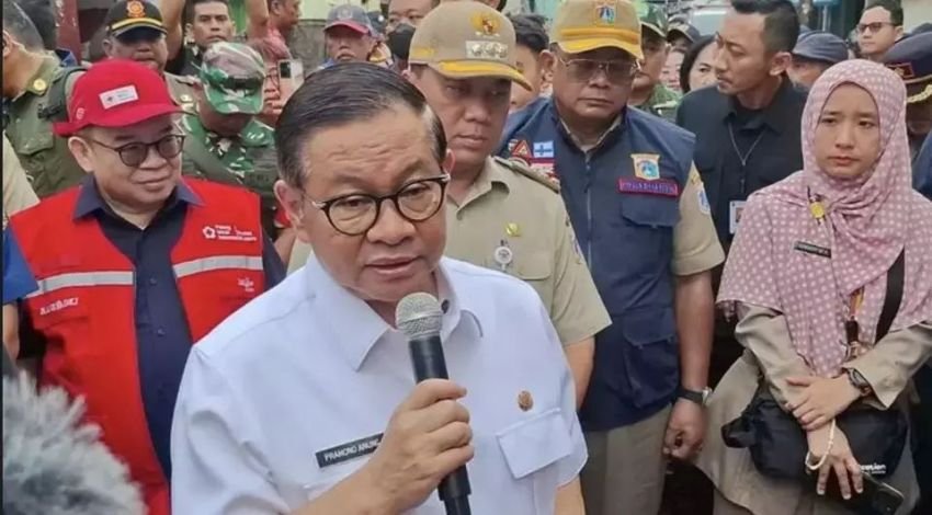 Pramono Anung Ditagih Warga Rumah Baru Saat Tinjau Kebakaran Taman Sari