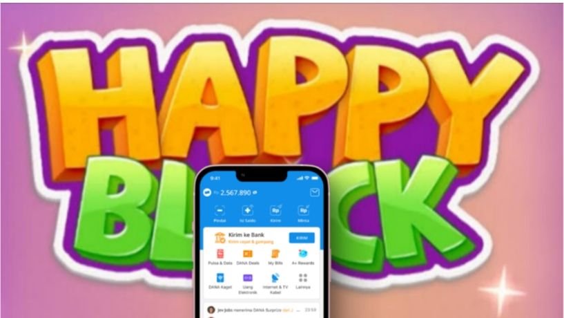 Happy Block, Game Penghasil Saldo DANA Gratis Rp377.000, Begini Cara Klaimnya