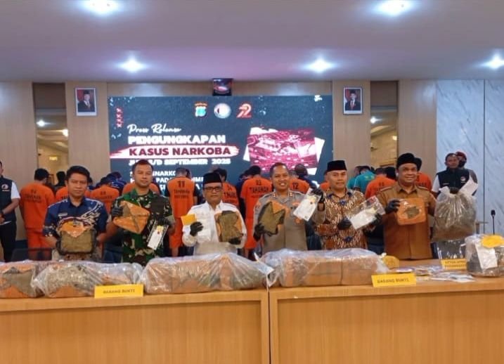 Polres Padangsidimpuan Ungkap 44 Kasus Narkoba, 53 Tersangka Diamankan dalam Tiga Bulan