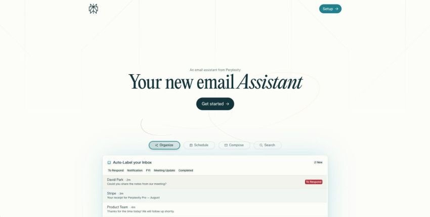 Perplexity Luncurkan Fitur Email Assistant, Bantu Pengguna Atur Kotak Masuk Lebih Efisien
