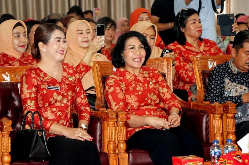 Ketua DWP Sumut Ajak Pengurus di Kepulauan Nias Aktif Berdaya dan Cegah Stunting