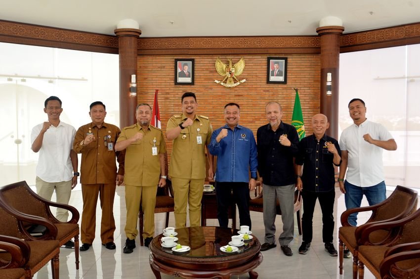PWI Sumut Komitmen Dukung Program PHTC, Gubernur Bobby: Media Sebagi Pilar Keempat Demokrasi