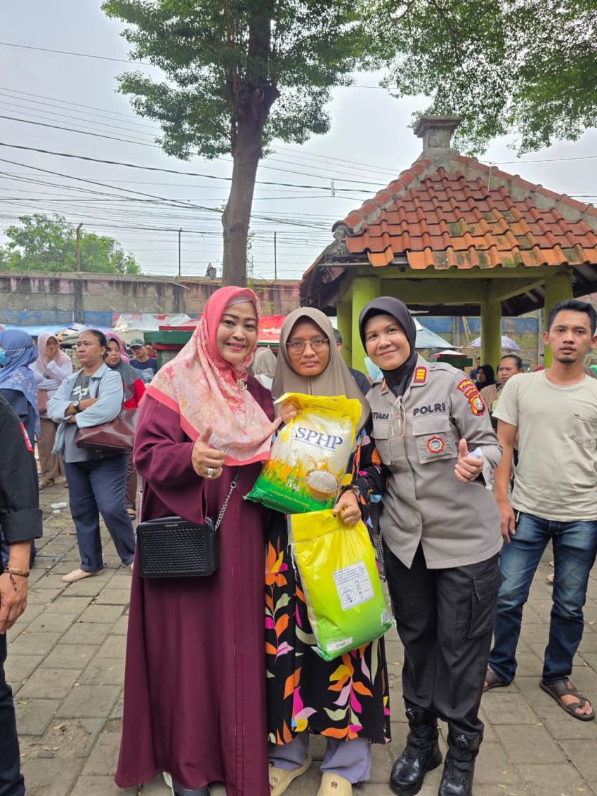 Gerakan Pangan Murah Polda Metro Jaya dan BANG JAPAR Diserbu Warga Pekayon, 6 Ton Beras Ludes dalam Dua Jam