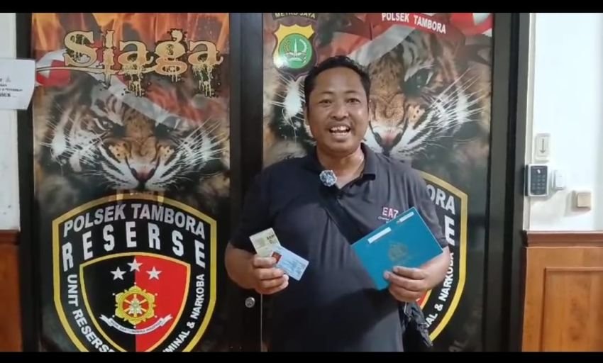 Polsek Tambora Amankan Motor Curian Berkat Pelacakan GPS, Pelaku Masih Diburu