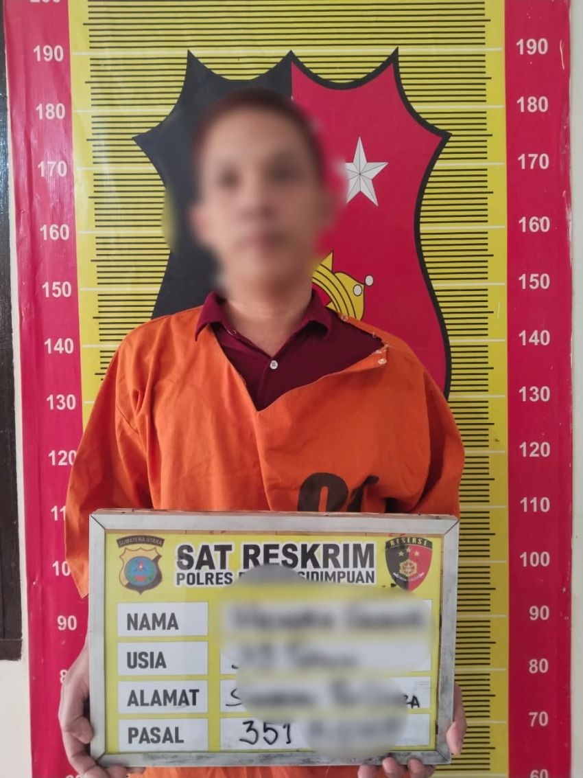Dilanda Cemburu, Pria Beristri Siram Kekasih Gelap dan Anaknya dengan Air Keras di Padangsidimpuan