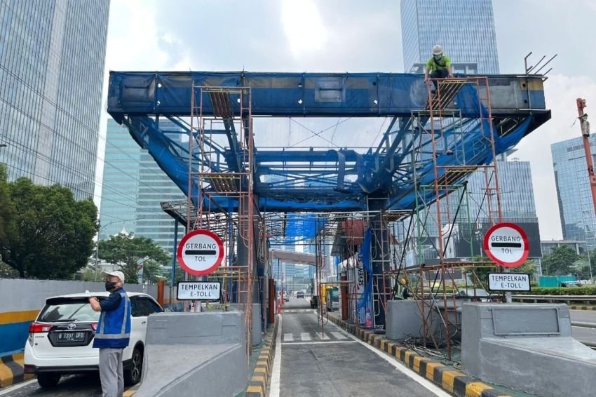 Jasamarga Tutup Sementara Sejumlah Gerbang Tol Dalam Kota untuk Pekerjaan Konstruksi