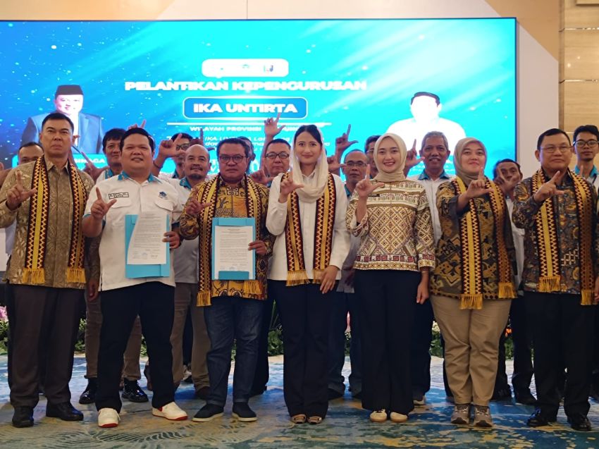 Pengurus IKA UNTIRTA Lampung 2025&ndash;2030 Resmi Dilantik, Fokus ke BLK, UMKM, dan Pengelolaan Sampah