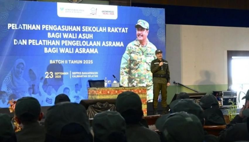 Mensos Saifullah Yusuf Beri Pembekalan 655 Wali Asuh dan Wali Asrama Program Sekolah Rakyat Batch II