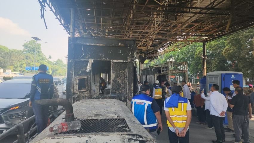 Dirusak Massa! 7 Gerbang Tol di Jakarta Akan Pulih Total 7 September, Biaya Capai Rp80 Miliar