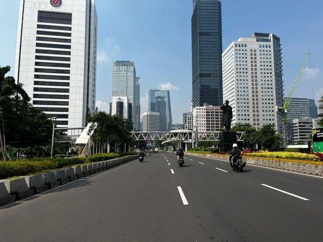 Libur Maulid Nabi, Lalu Lintas Jakarta Lengang dari Monas hingga Sudirman