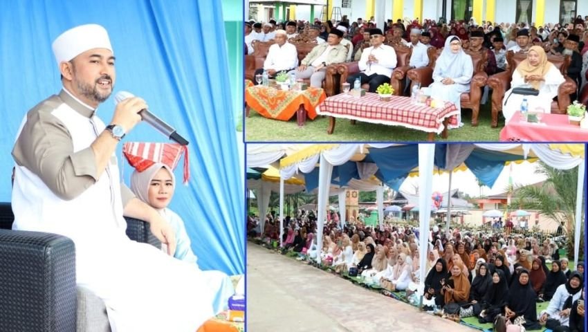 Maulid Nabi Muhammad SAW 1447 H/2025 M di Bosar Maligas, Bupati Simalungun Ajak Masyarakat Teladani Akhlak Rasulullah