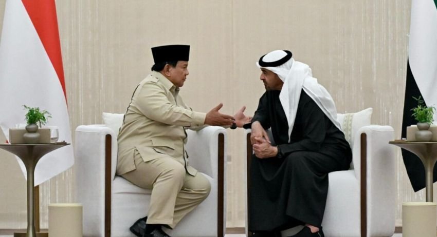 Presiden Prabowo Temui Presiden MBZ di Abu Dhabi, Bahas Geopolitik Timur Tengah dan Perkuat Kerja Sama Bilateral