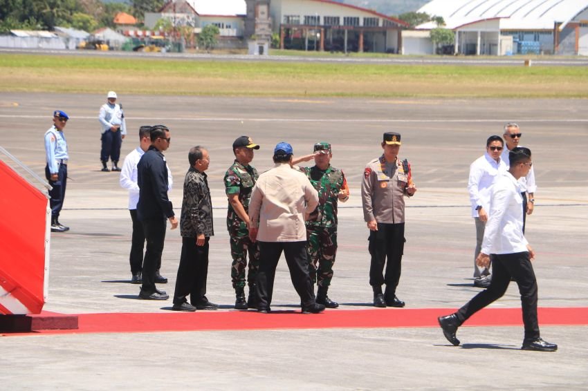 Pangdam IX/Udayana Terjun Langsung Pastikan Pengamanan VVIP Kunjungan Presiden Prabowo di Bali