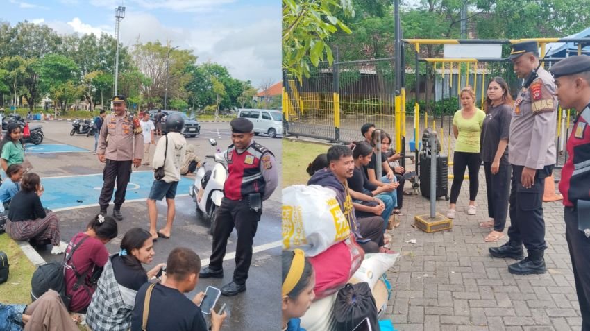 Polsek Benoa Laksanakan Giat Cooling System, Imbau Penumpang Jaga Kamtibmas di Pelabuhan