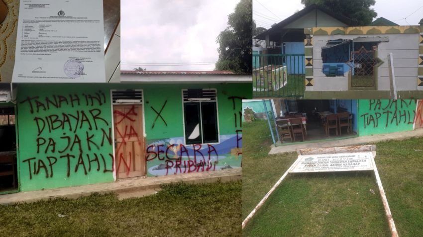 Masjid Tertua di Padangsidimpuan Dirusak! Jemaah Geram, Polisi Diam?