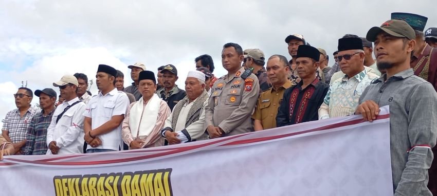 Aksi Damai di Tapanuli Selatan Dibuka oleh Tokoh Agama dan Adat, Kapolres Apresiasi Mahasiswa dan Masyarakat