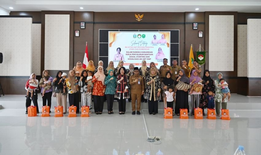 Ketua DWP Sumut Tekankan Pola Asuh Sehat untuk Cegah Stunting di Padangsidimpuan