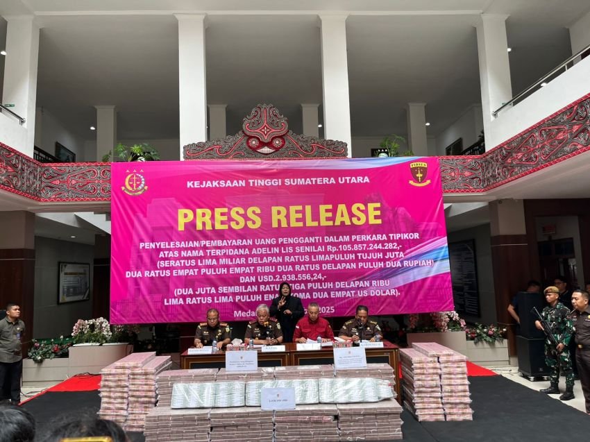 Terpidana Adelin Lis Bayar Uang Pengganti Rp105,8 Miliar dan US$2,93 Juta ke Negara