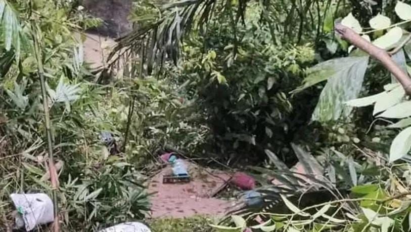 Mobil Pick-Up Bermuatan Kelontong Terjun ke Jurang di Jalur Medan&ndash;Sidikalang, Dua Orang Luka-Luka