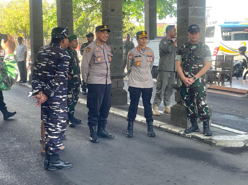 Sinergi TNI-Polri di Gilimanuk: Dandim dan Kapolres Jembrana Pastikan Keamanan Bali Jelang Aksi Damai PMII