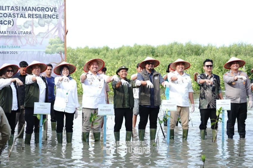 Menteri Kehutanan RI Apresiasi Pelestarian Mangrove di Pantai Sejarah, Batu Bara Tawarkan Potensi Ekowisata Global