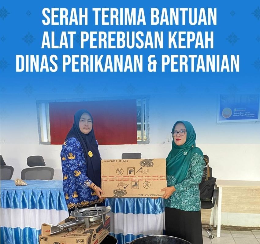 Pemdes Bogak Terima Bantuan Alat Perebusan Kepah, Dorong Ekonomi Nelayan dan UMKM Lokal