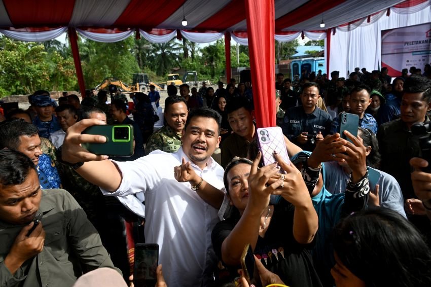 80.000 Gerai Koperasi Merah Putih Dibangun Serentak, Gubernur Bobby Nasution Resmikan Peletakan Batu Pertama di Deli Serdang