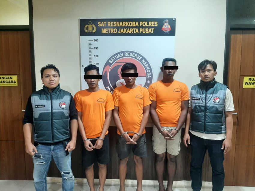 Diselipkan dalam Jerigen di Truk Jeruk, Penyelundupan 12 Kg Sabu Digagalkan Polres Jakpus