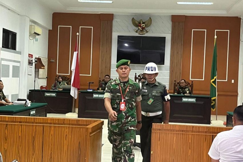 Vonis 10 Bulan Bui untuk Sertu Riza, Kadilmil Medan Jelaskan Alasan Hakim