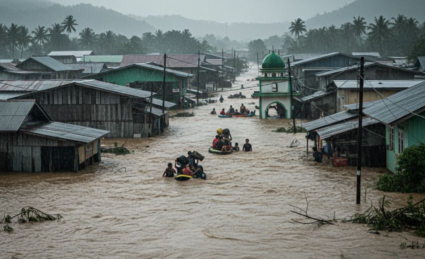 Banjir Luapan Terjang Tiga Kecamatan di Aceh Barat, Satu Remaja Tewas Terseret Arus