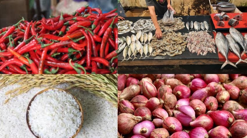 Harga Pangan Nasional Berfluktuasi: Cabai Rawit Turun, Bawang Merah dan Beras Premium Naik