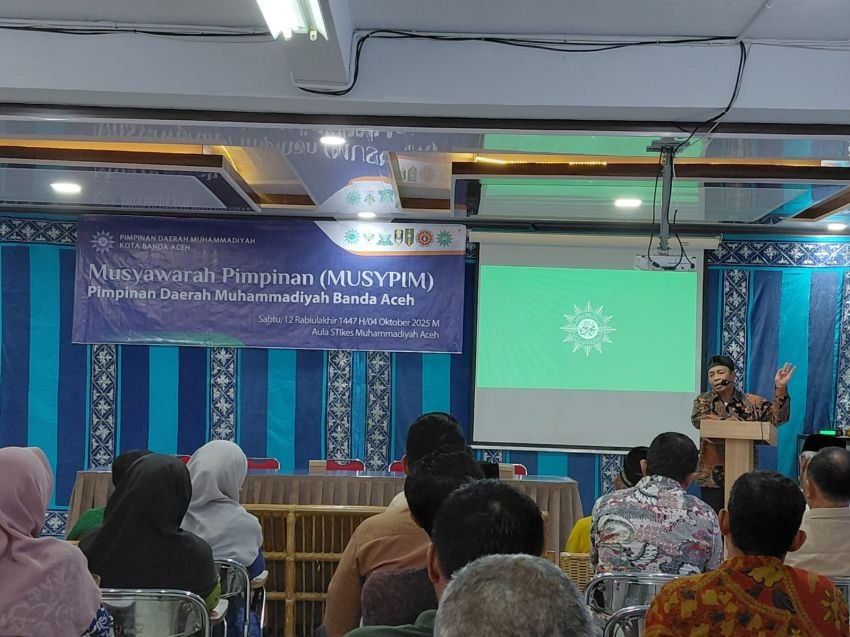 PDM Banda Aceh Gelar Musypim, Tunjuk Pimpinan Antar Waktu dan Rumuskan Agenda Dakwah Baru