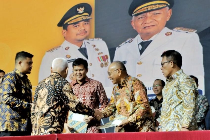Bupati Simalungun Terima DBH Rp 39,3 Miliar, Dukung Implementasi Manajemen Talenta ASN