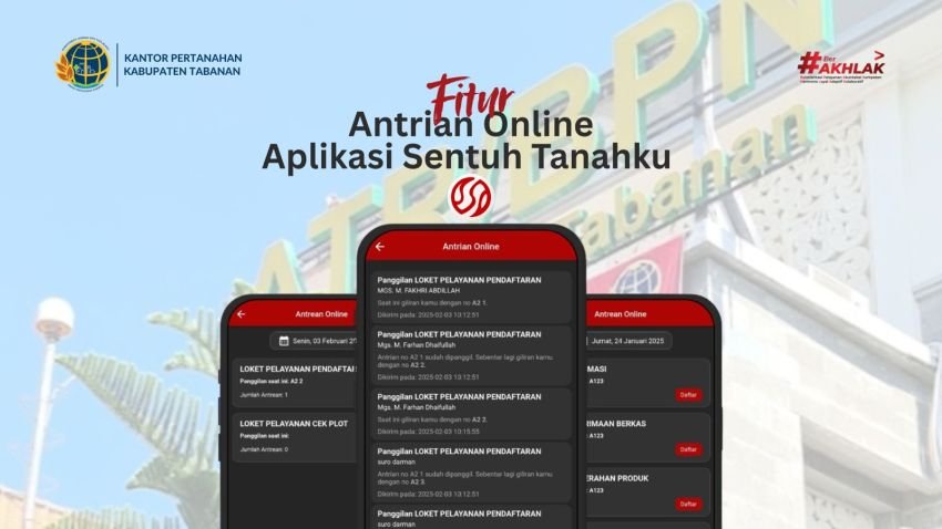 Sentuh Tanahku: Solusi Digital Cegah Antrean Panjang di Kantor Pertanahan Tabanan