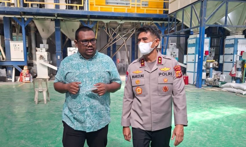 Kapolda Aceh Tinjau Kilang Padi di Aceh Besar, Pastikan Kualitas Beras Bebas dari Praktik Oplosan