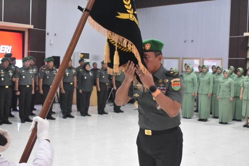 Tradisi Penerimaan Warga Baru Kodam XXI/Raden Inten Sarat Makna Kebersamaan dan Pengabdian