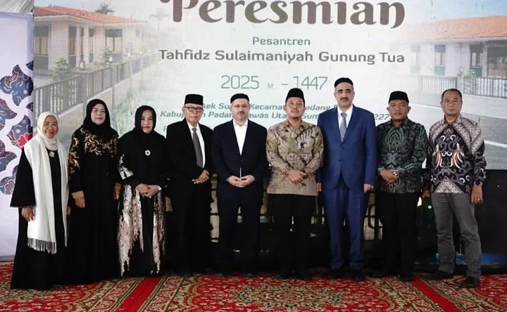 Bupati Reski Basyah Harahap Resmikan Pondok Pesantren Tahfidz Sulaimaniyah, Generasi Qurani Siap Terlahir