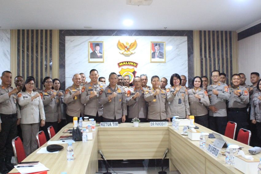 Baharkam Polri Lakukan Supervisi Polda Maluku, Fokus Modernisasi Perlengkapan Dalmas