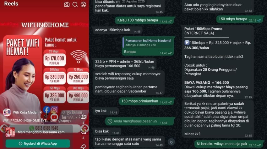 Jejak Tipu-Tipu di Balik Paket Murah IndiHome