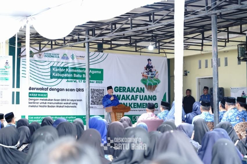 Bupati Batu Bara Apresiasi Launching Gerakan Wakaf Uang ASN: Langkah Nyata Membangun Ekonomi Syariah