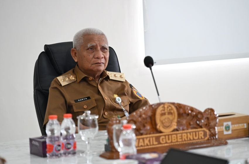 Wagub Sumut Surya Hadiri Rakor Inflasi, Serap Arahan Menkeu soal Percepatan Belanja