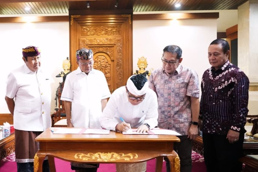 Polemik Akses Jalan Ungasan Tuntas, Pemkab Badung dan GWK Teken Kesepakatan Damai
