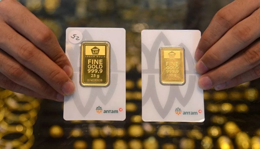 Harga Emas Ambruk Rp45.000! Investor Panik, Pasar Logam Mulia Berguncang
