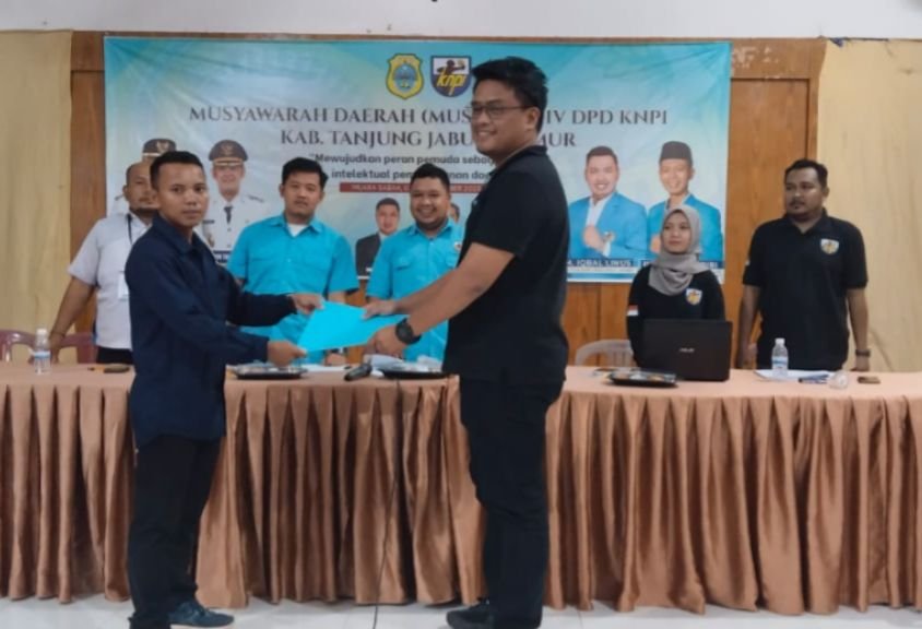 Try Hardiansyah Terpilih Aklamasi Pimpin DPD KNPI Tanjabtim, Pemuda Didorong Semakin Solid