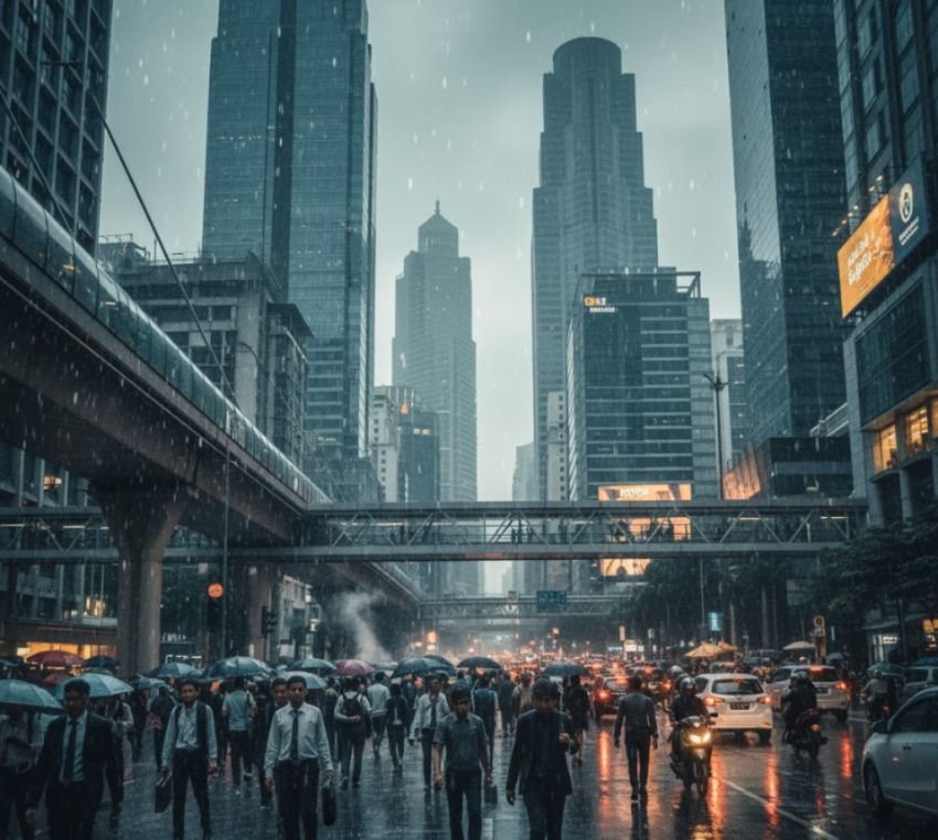 Prakiraan Cuaca DKI Jakarta Hari Ini, 15 Oktober 2025: Jakarta Selatan dan Timur Berpotensi Diguyur Hujan Ringan