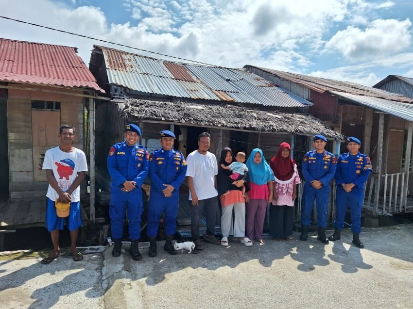 Ditpolairud Polda Sumut Gelar Sambang Nusa Presisi dan Bakti Sosial di Pesisir Batu Bara