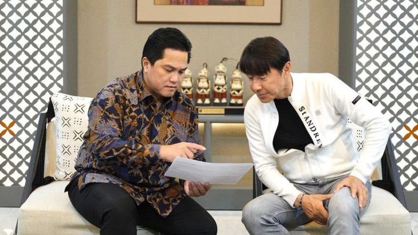 Erick Thohir: Kita Harus Move On dari Shin Tae-yong