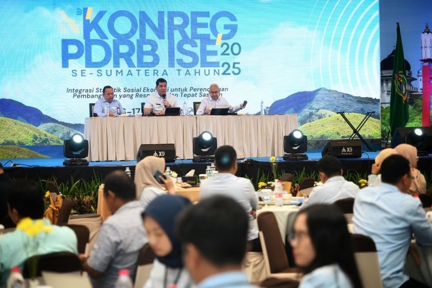 Konreg PDRB-ISE 2025 Hasilkan Rekomendasi Akselerasi Ekonomi Sumatera