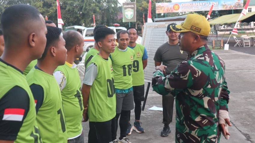 Wakajasdam IM Tinjau Tes Kesamaptaan Prajurit Korem 011/Lilawangsa di Lhokseumawe